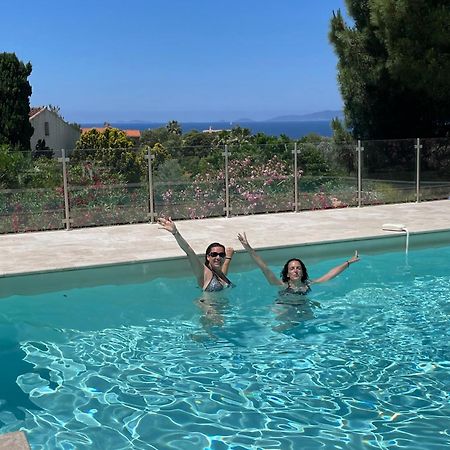 Corsicadream Arone Superbe Appartement Dans Villa, Vue Panoramique Mer, Piscine, Proche Porticcio Pietrosella Bagian luar foto